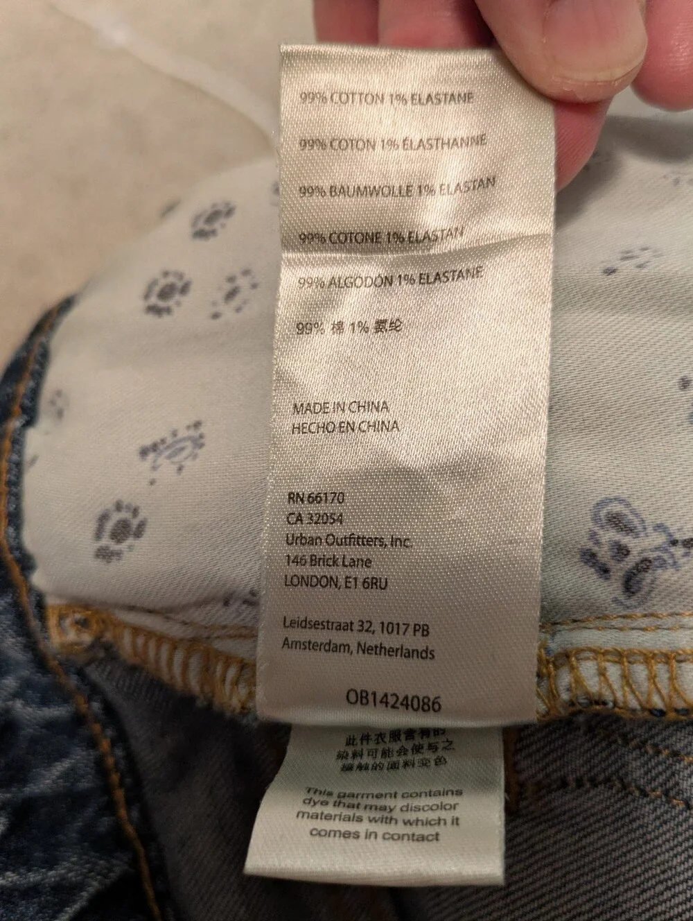 Anthropologie Pilcro The Vintage Straight Distressed Jeans Size 27